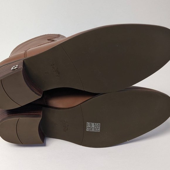 Coach Dannie Ankle Boots, Saddle Leather, Women's 8 M - Picture 6 of 7